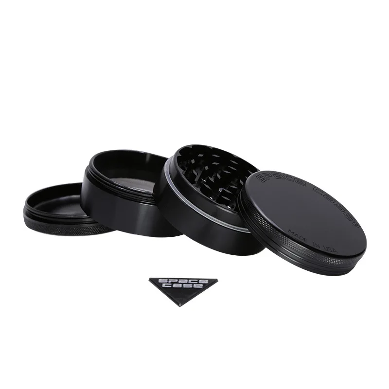 4 Layers 63mm Black Alphabet pattern Tobacco Grinder Cigarette Grinders Smoking Pipe gadget Herb Tobacco Spice Crusher
4 Layers 63mm Black Alphabet pattern Tobacco Grinder Cigarette Grinders Smoking Pipe gadget Herb Tobacco Spice Crusher