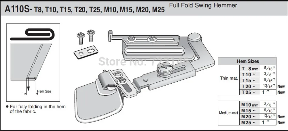 MADE IN TAIWAN LOCKSTITCH BRAID OR TAPE STRAIGHTJ type sewing hemmer A11S 1/4 6MM 5/16 8MM 3/810MM 1/2 13MM
MADE IN TAIWAN LOCKSTITCH BRAID OR TAPE STRAIGHTJ type sewing hemmer A11S 1/4 6MM 5/16 8MM 3/810MM 1/2 13MM