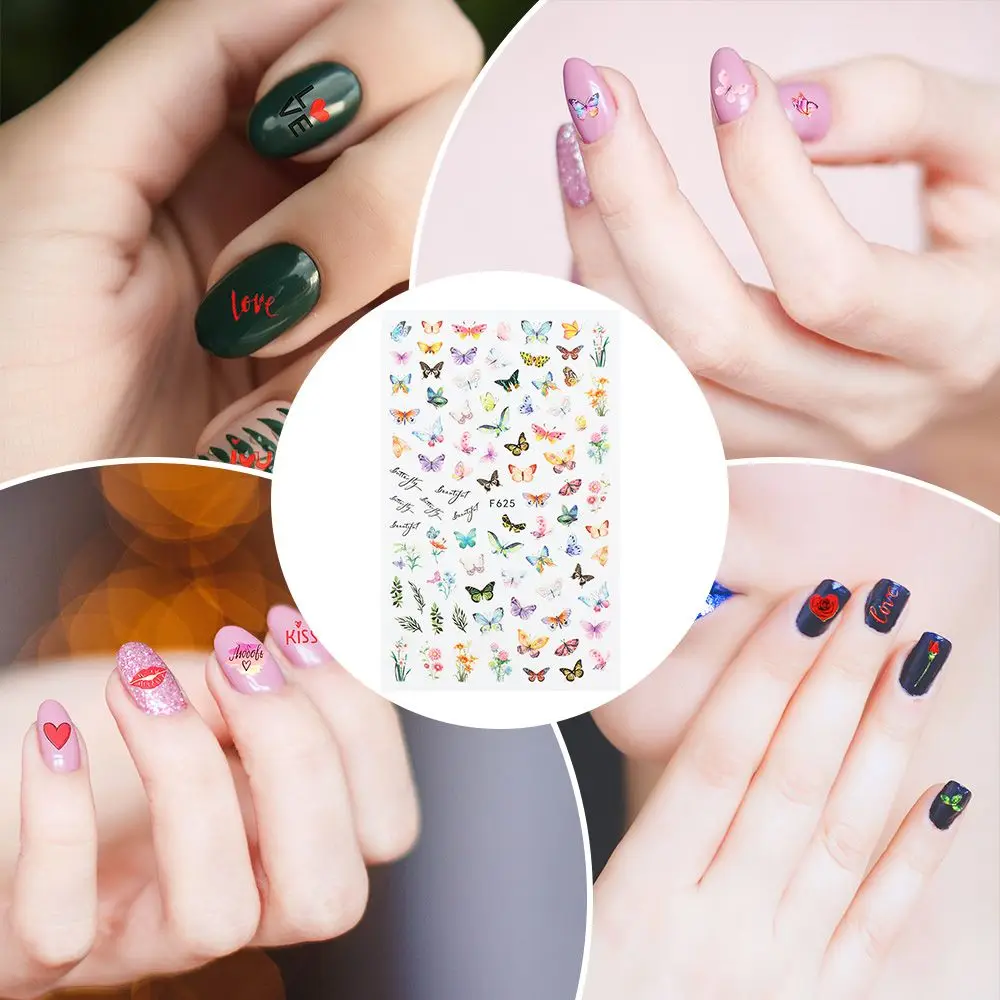 Self Adhesive Sliders Flower Love Heart Nail Sticker Nail Art Decoration Nail Decals 3D Transfer Decal
Self Adhesive Sliders Flower Love Heart Nail Sticker Nail Art Decoration Nail Decals 3D Transfer Decal