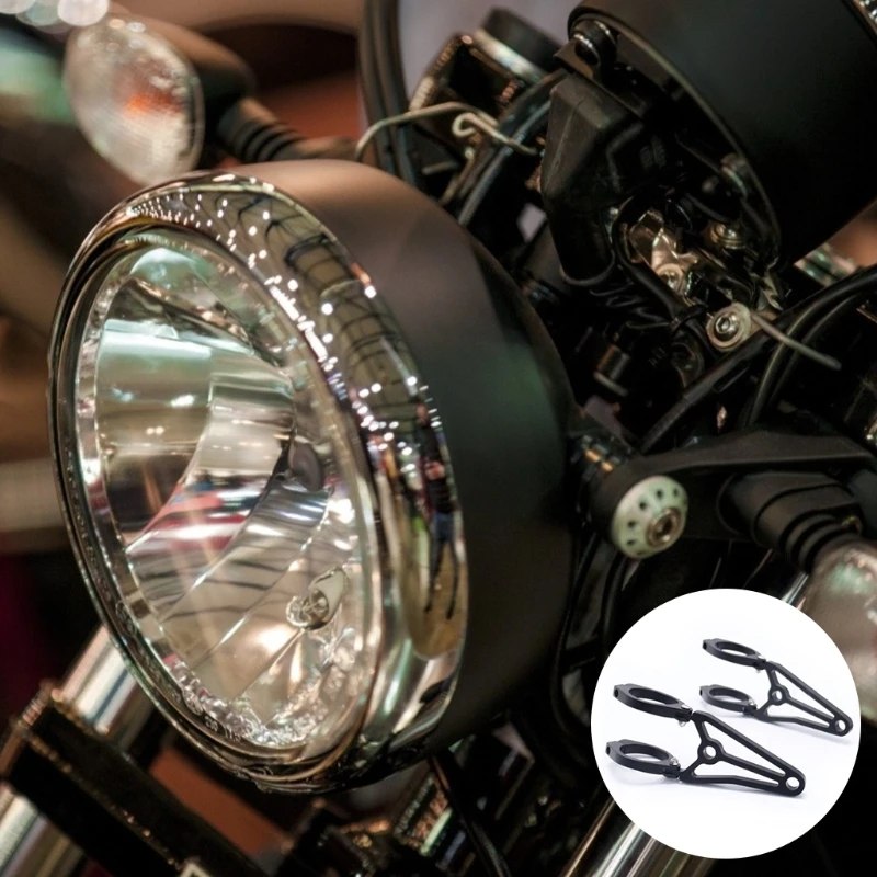 Black Motorcycle Retro Headlight Bracket 2 pieces 41 mm Aluminum Alloy Fork Tube Spotlight Holder Universal Fork Drop Shipping
Black Motorcycle Retro Headlight Bracket 2 pieces 41 mm Aluminum Alloy Fork Tube Spotlight Holder Universal Fork Drop Shipping