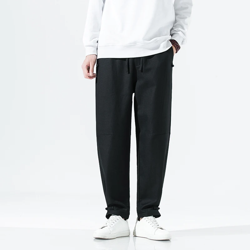 Men Winter Fleece Pants 2022 Men Chinese Style Warm Sweatpants Male Thick Cotton Linen Harem Trousers Pantalon Hommes
Men Winter Fleece Pants 2022 Men Chinese Style Warm Sweatpants Male Thick Cotton Linen Harem Trousers Pantalon Hommes
