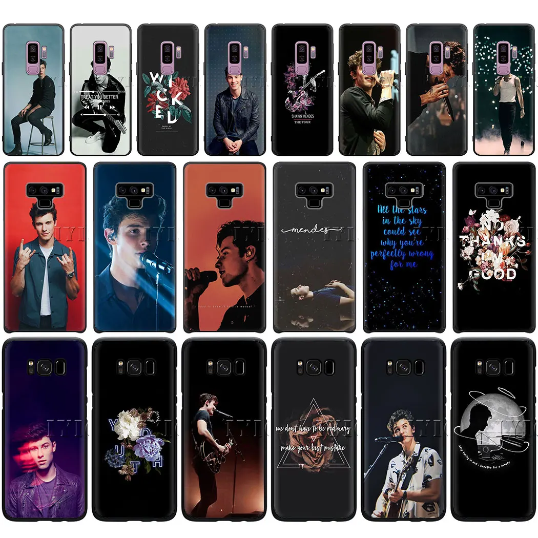 Фото Shawn mendes Мягкий силиконовый чехол для телефона Samsung A6 Plus A3 A5 A7 A8 A9 J6 A2 J4