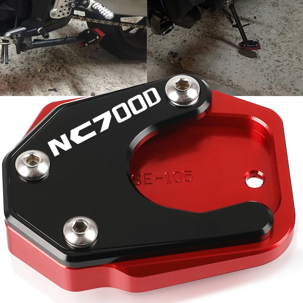 For Honda NC700D INTEGRA 2012 2013 2014 2015 Motorcycle CNC Kickstand Foot Side Stand Extension Pad Support Plate Enlarge Stand
For Honda NC700D INTEGRA 2012 2013 2014 2015 Motorcycle CNC Kickstand Foot Side Stand Extension Pad Support Plate Enlarge Stand
