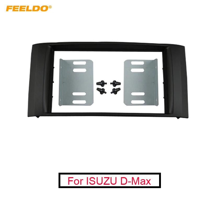 FEELDO Car 2DIN Stereo Refitting Frame Fascia For ISUZU D-Max 06-11 Dash Radio Panel Installation Kits #FD5096
FEELDO Car 2DIN Stereo Refitting Frame Fascia For ISUZU D-Max 06-11 Dash Radio Panel Installation Kits #FD5096