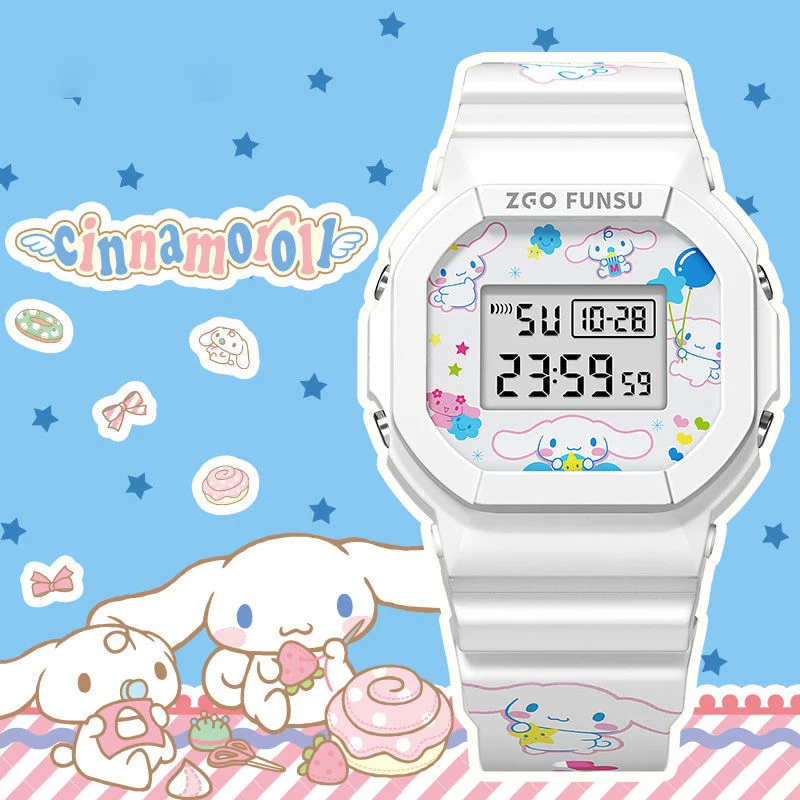Anime Kawaii Surrounding Children's Smart Sports Bracelet My Melody Kitty Cinnamorol Keychain Watch Alarm Clock Toys Girls Gifts
Anime Kawaii Surrounding Children's Smart Sports Bracelet My Melody Kitty Cinnamorol Keychain Watch Alarm Clock Toys Girls Gifts