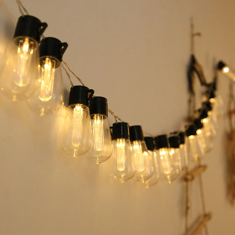 Solar LED Lights Outdoor 10/20 LED vintage bulb 3.5m / 5m solar light power fairy lamp sun garland garden Christmas decoration
Solar LED Lights Outdoor 10/20 LED vintage bulb 3.5m / 5m solar light power fairy lamp sun garland garden Christmas decoration