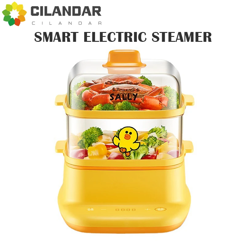 Jiuyang joyoung Multifunctional Double Layer Electric Steamer Cartoon Sally Chicken Theme Yellow Electric Steamer line Friend
Jiuyang joyoung Multifunctional Double Layer Electric Steamer Cartoon Sally Chicken Theme Yellow Electric Steamer line Friend