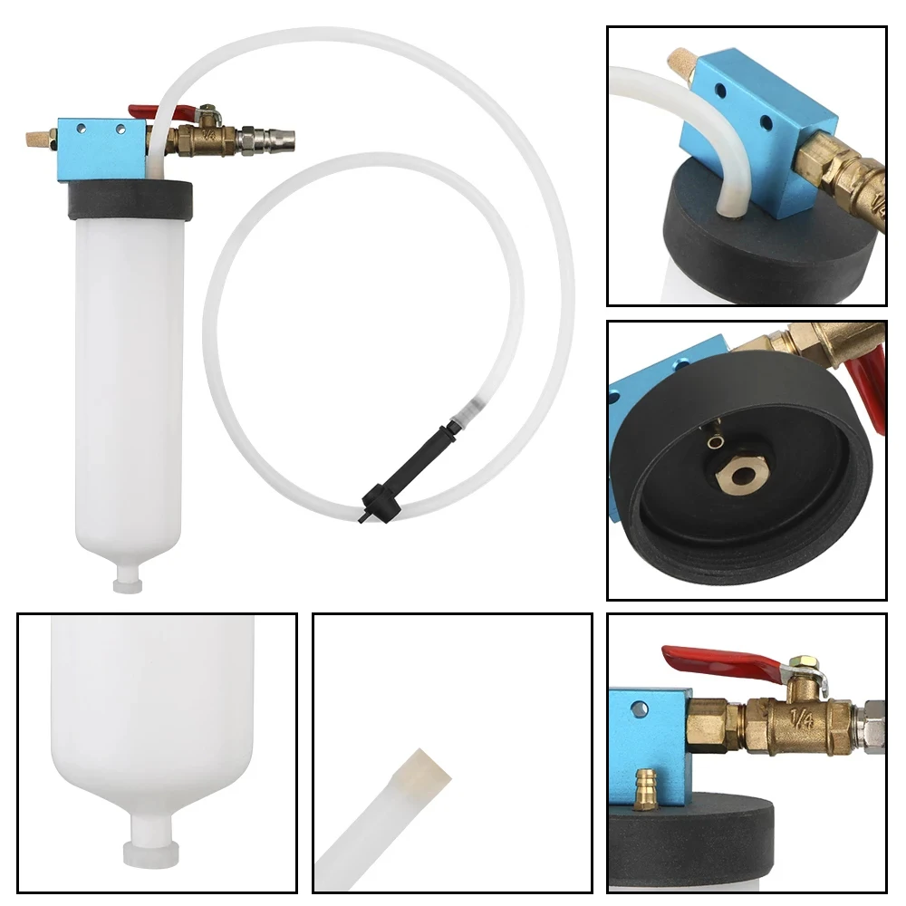 Car Brake Fluid Oil Replacement Tool Hydraulic Clutch Oil Bleeder Pump Universal Empty Exchange Drain Kit
Car Brake Fluid Oil Replacement Tool Hydraulic Clutch Oil Bleeder Pump Universal Empty Exchange Drain Kit