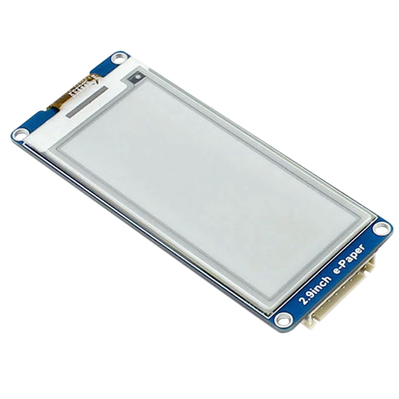 Waveshare 2.9 Inch E-Ink Display Local Refresh 296X128 Resolution SPI Communication Interface For Raspberry Pi 4 /Arduino
Waveshare 2.9 Inch E-Ink Display Local Refresh 296X128 Resolution SPI Communication Interface For Raspberry Pi 4 /Arduino