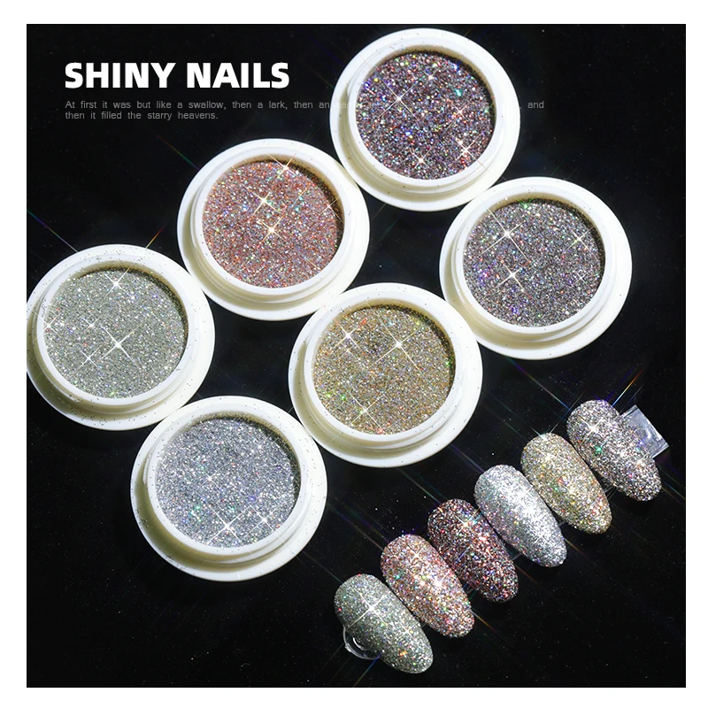Holographic Quicksand Nail Powder Glitter Nail Art Decoration Holo Acrylic Glitter Shimmer Pigment DIY Manicure Tools
Holographic Quicksand Nail Powder Glitter Nail Art Decoration Holo Acrylic Glitter Shimmer Pigment DIY Manicure Tools