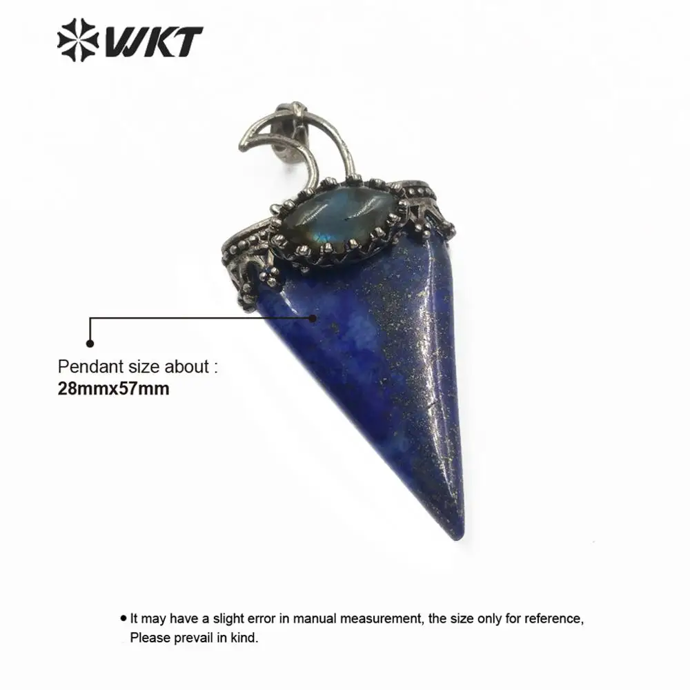 WT-P1491 WKT New Arrivals! Natural Stone Triangle With Moon Pendant Stone Pendant Findings Jewelry Supplies
WT-P1491 WKT New Arrivals! Natural Stone Triangle With Moon Pendant Stone Pendant Findings Jewelry Supplies