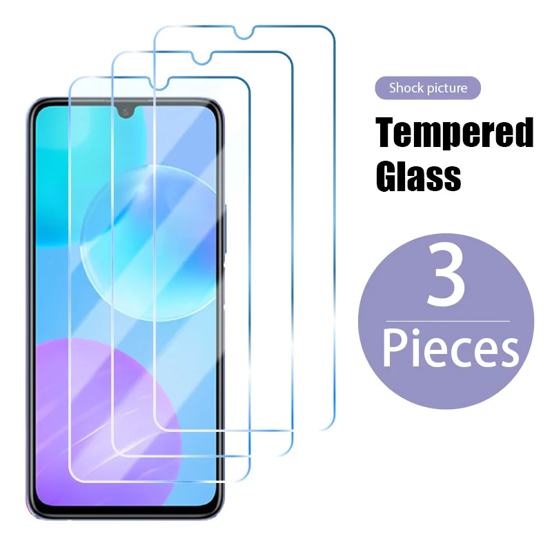 

3PCS Anti-scratch Tempered Glass For Huawei Honor 8S 9S 7S 30i 20i 10i 20e Screen Protector On Honor 30 20 10 9 8 Lite Pro Film