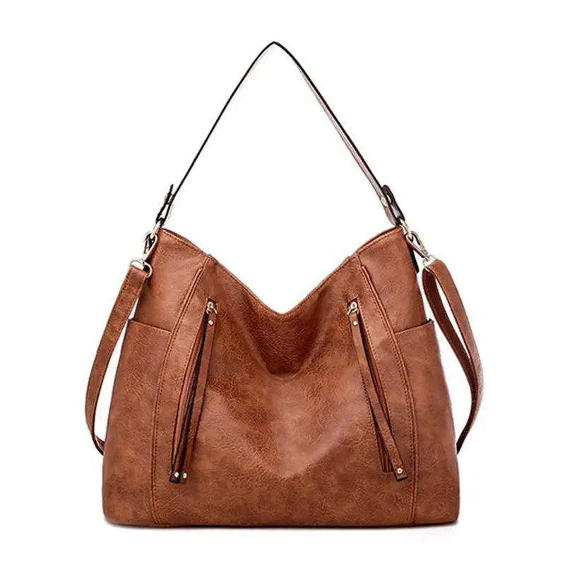 Women bag Oil wax Women's Leather Handbags Luxury Lady Hand Bags With Purse Pocket Women messenger bag Big Tote Sac S2395
Women bag Oil wax Women's Leather Handbags Luxury Lady Hand Bags With Purse Pocket Women messenger bag Big Tote Sac S2395