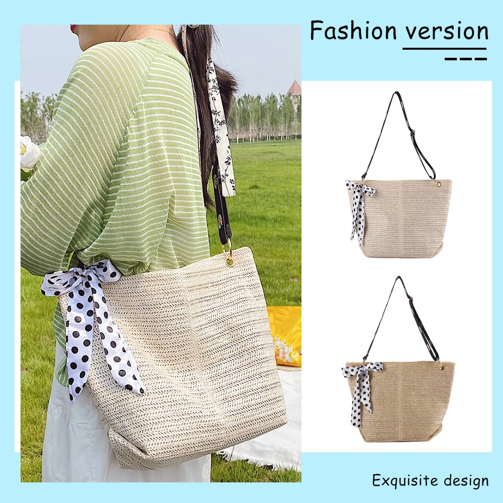 Shoulder Underarm Bags Ladies Soft Straw Embossing Solid Casual Small Totes Handbags with Open Mouthed for Shopping
Shoulder Underarm Bags Ladies Soft Straw Embossing Solid Casual Small Totes Handbags with Open Mouthed for Shopping