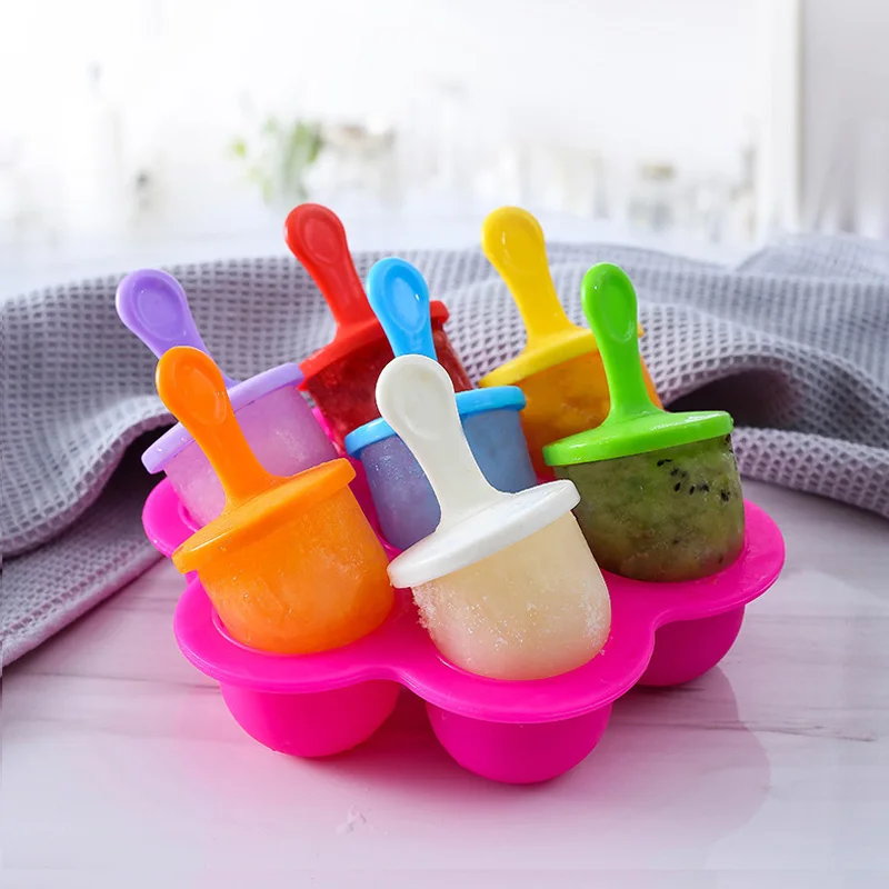 Ice Cream Ice Pops Mold Portable Food Grade Popsicle Mould Ball Maker Baby DIY Food Supplement Tools Fruit Shake Accessories
Ice Cream Ice Pops Mold Portable Food Grade Popsicle Mould Ball Maker Baby DIY Food Supplement Tools Fruit Shake Accessories