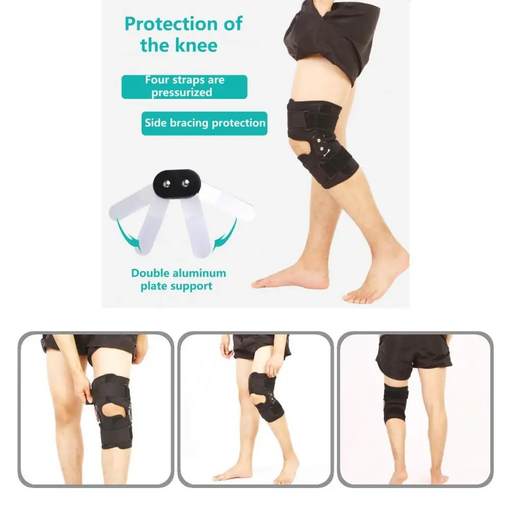 Black 1Pc Useful Sport Knee Sleeves With Fastener Tape Cloth Knee Protector Breathable for Jogging
Black 1Pc Useful Sport Knee Sleeves With Fastener Tape Cloth Knee Protector Breathable for Jogging