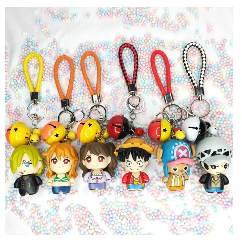 6Pcs Anime One Piece Keychains Luffy Sanji Nami Chopper Dolls Q Version Action Figure Model Toys Kawaii Keychains Pendant Gift
6Pcs Anime One Piece Keychains Luffy Sanji Nami Chopper Dolls Q Version Action Figure Model Toys Kawaii Keychains Pendant Gift