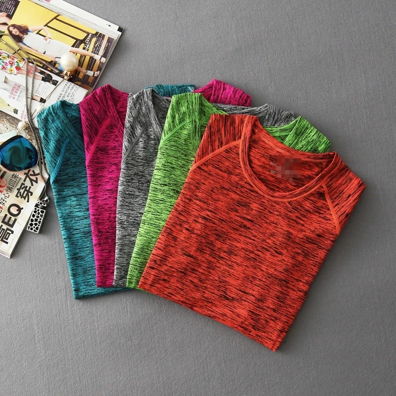 Women‘s Yoga shirts Summer Sport T Shirt Fitness Clothing Sports Tops Gym Running Shirts
Women‘s Yoga shirts Summer Sport T Shirt Fitness Clothing Sports Tops Gym Running Shirts