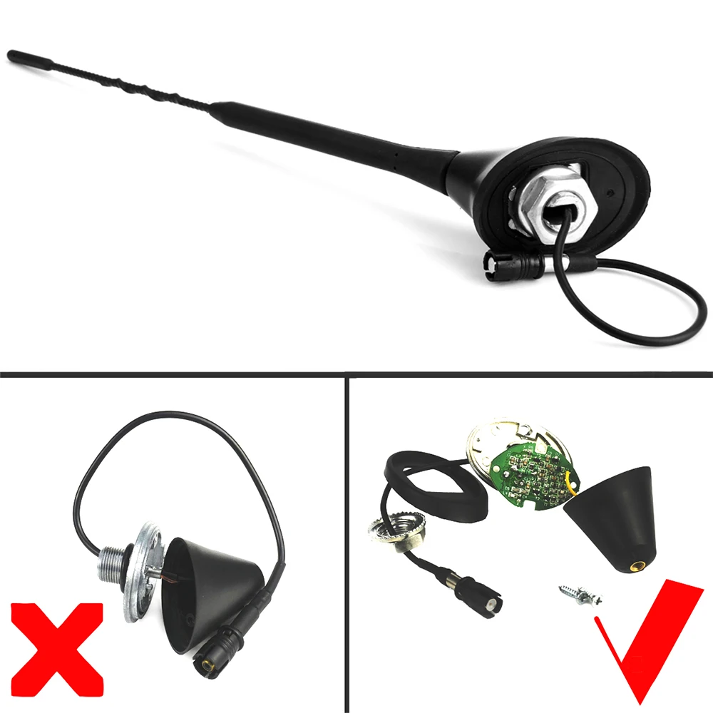 Car Auto Truck Vehicle Roof Radio FM Antenna Aerial Amplifier Booster 9 11 16 inch for BMW for Toyota for Audi for Volkswagen
Car Auto Truck Vehicle Roof Radio FM Antenna Aerial Amplifier Booster 9 11 16 inch for BMW for Toyota for Audi for Volkswagen