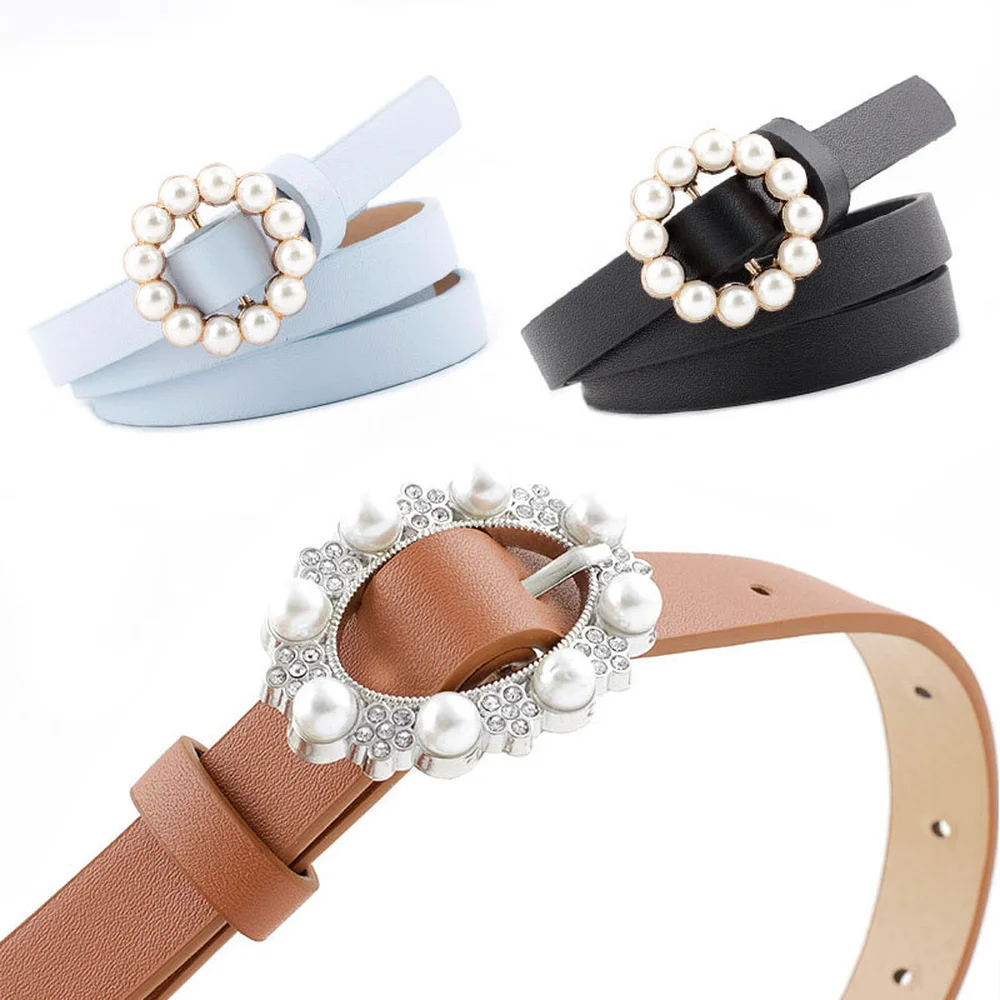 Pearl Crystal Ladies Belt Fashion Wild Jeans Dress Waist Decoration Luxury Design Belts Girl Trendy Accessories Gift 105cm
Pearl Crystal Ladies Belt Fashion Wild Jeans Dress Waist Decoration Luxury Design Belts Girl Trendy Accessories Gift 105cm
