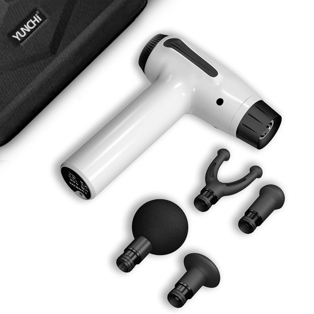 Phoenix Massage Gun White Body Massager Electric 4 Heads Pistol Massager YUNCHI Exercising Muscle Pain Relief Weight Loss Expert
Phoenix Massage Gun White Body Massager Electric 4 Heads Pistol Massager YUNCHI Exercising Muscle Pain Relief Weight Loss Expert