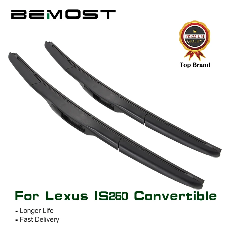 BEMOST Car Wiper Blades Rubber For Lexus IS250 Convertible 22"+20",2006 2007 2008 2009 2010 2011 2012 2013 2014 Fit U Hook Arm
BEMOST Car Wiper Blades Rubber For Lexus IS250 Convertible 22"+20",2006 2007 2008 2009 2010 2011 2012 2013 2014 Fit U Hook Arm