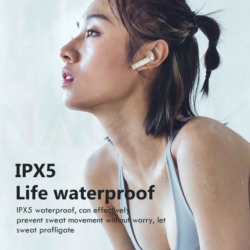 TWS Bluetooth 5.1 Earphone With Microphones Wireless Headphones Sports Waterproof Headset HiFi Bass Stereo Earbuds Touch Control
TWS Bluetooth 5.1 Earphone With Microphones Wireless Headphones Sports Waterproof Headset HiFi Bass Stereo Earbuds Touch Control