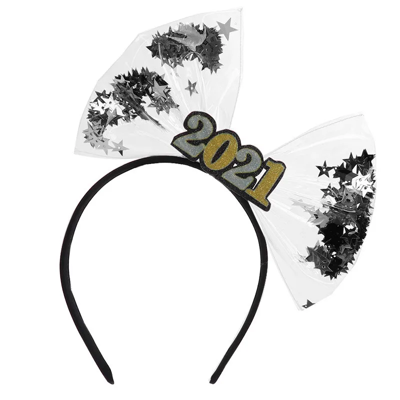 Hot sale 2021 New Year bow headband Christmas party supplies atmosphere decoration New Year's Eve props headwear abc9
Hot sale 2021 New Year bow headband Christmas party supplies atmosphere decoration New Year's Eve props headwear abc9