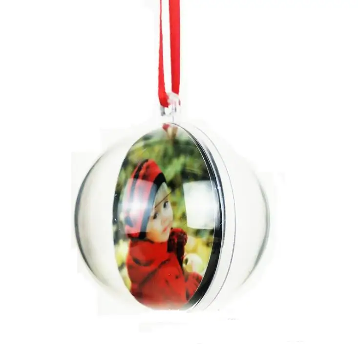 5cm Transparent Plastic Christmas Ball Hanging Pendant Oranment Hollow Balls And Sublimation Blank MDF Ornament Xmas Decor SN
5cm Transparent Plastic Christmas Ball Hanging Pendant Oranment Hollow Balls And Sublimation Blank MDF Ornament Xmas Decor SN