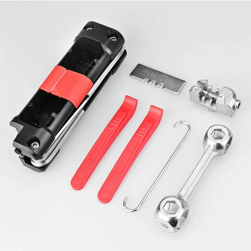14 in 1 Bike Multifunctional Combination Tool MTB Road Bike Hex Key Wrench Cycling Accessories 
14 in 1 Bike Multifunctional Combination Tool MTB Road Bike Hex Key Wrench Cycling Accessories