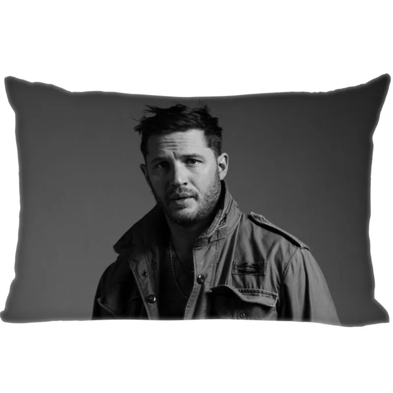 

Tom Hardy Actor Double Sided Rectangle Pillowcase With Zipper Home Office Decorative Sofa Pillowcase Cushions Pillow Cover