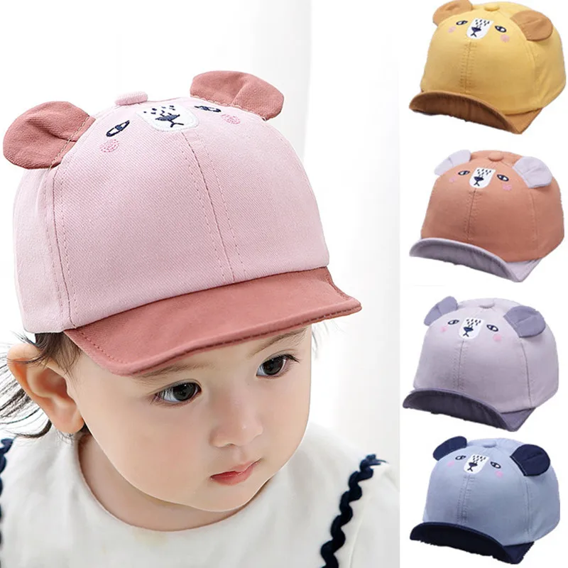 5 Colors Children Baseball Cap Baby Cartoon Cotton Unisex Bear Ear Shade Soft Hat Embroidered Duck Tongue Hat Outdoor Visor Cap
5 Colors Children Baseball Cap Baby Cartoon Cotton Unisex Bear Ear Shade Soft Hat Embroidered Duck Tongue Hat Outdoor Visor Cap