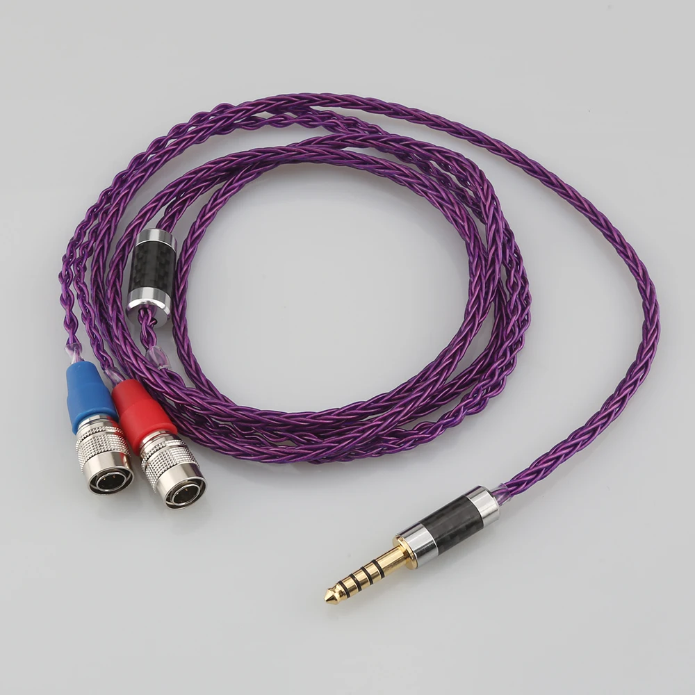 Высококачественные сбалансированные посеребренные наушники 2 5/3 5/4 4/4pin XLR кабель