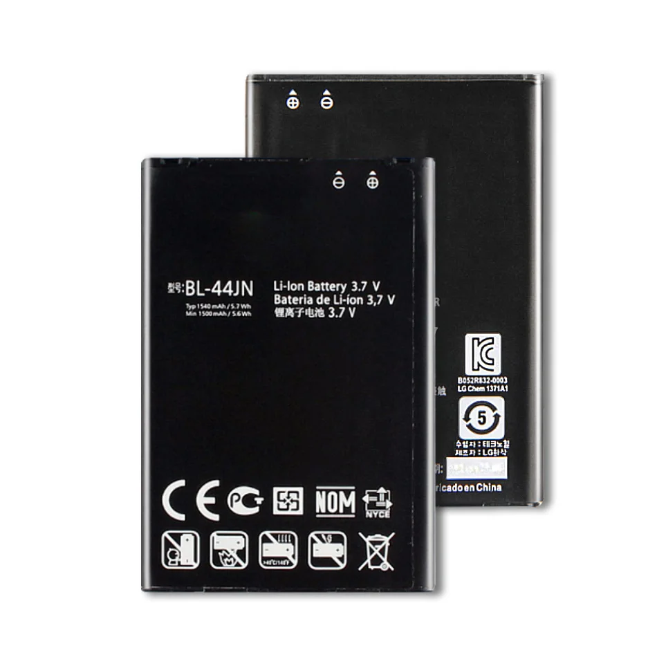 

1540mAh BL-44JN Battery For LG Optimus Black P970 MS840 L5 P690 C660 P693 P698 E510 E610 E615 E612 E730 E400 Battery