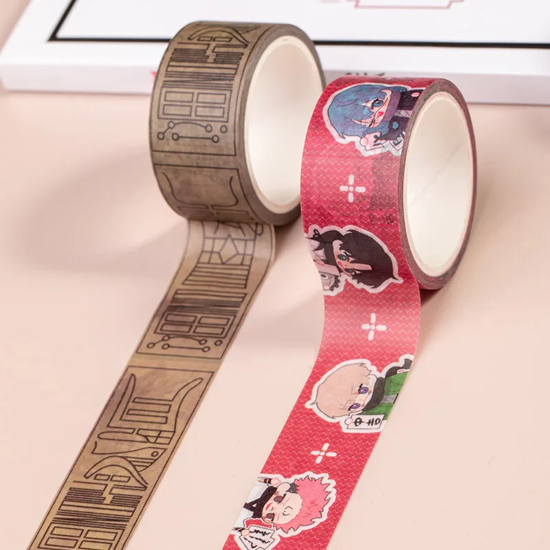 1 Pcs Cute Japan Anime Jujutsu Kaisen Itadori Yuji Masking Washi Tapes DIY Decorative Adhesive Tape for Diary Stickers Toys Gift
1 Pcs Cute Japan Anime Jujutsu Kaisen Itadori Yuji Masking Washi Tapes DIY Decorative Adhesive Tape for Diary Stickers Toys Gift