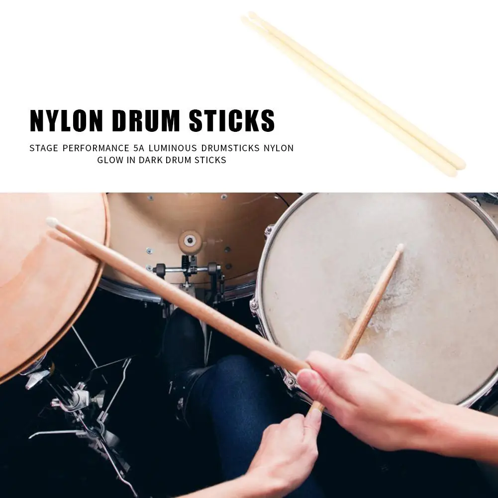 Durable Luminous Drumsticks Multi-function Musical Instruments 5A Luminous Drumsticks Fluorescent Glow in Dark Drum Sticks
Durable Luminous Drumsticks Multi-function Musical Instruments 5A Luminous Drumsticks Fluorescent Glow in Dark Drum Sticks