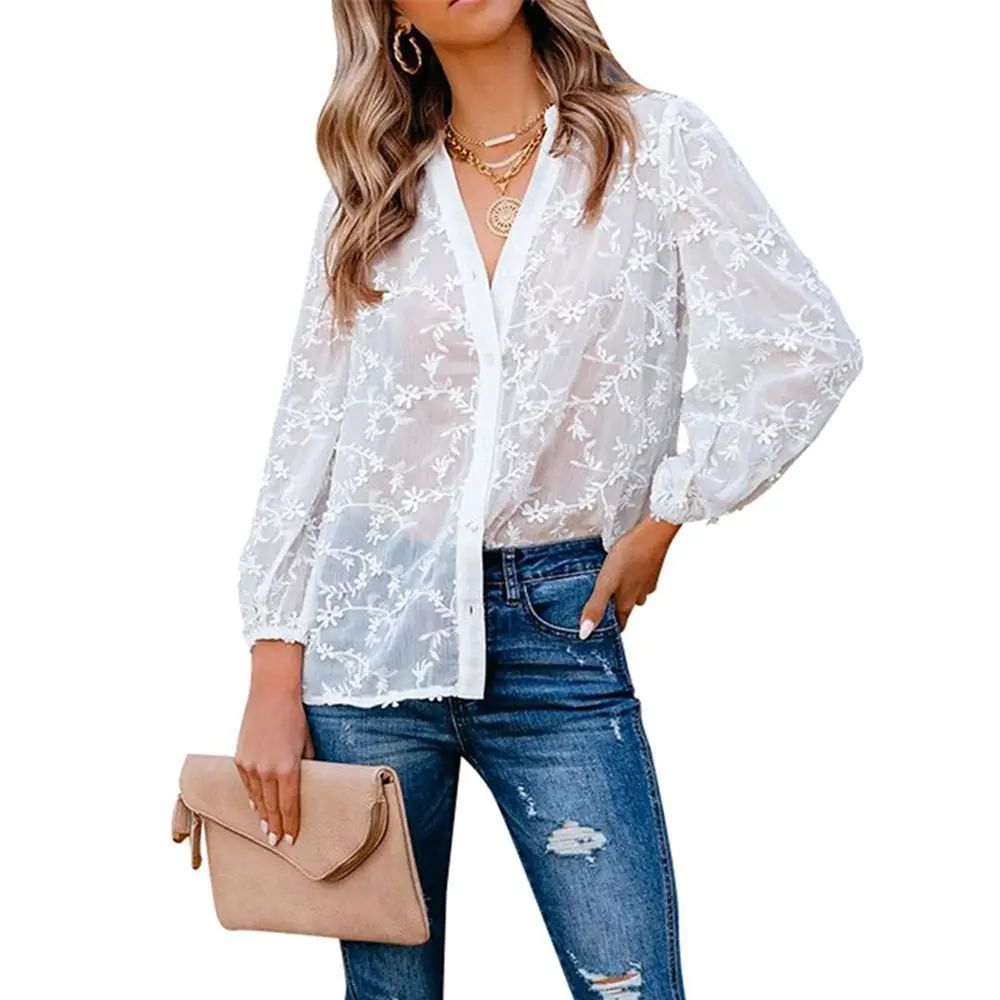 2021 summer European and American ladies fashion sexy flowers organza chiffon beach sunscreen casual top women
2021 summer European and American ladies fashion sexy flowers organza chiffon beach sunscreen casual top women