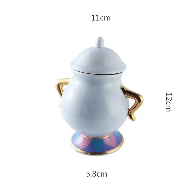 Cute Cups Set Cartoon Beauty And The Beast Teapot Mug Mrs Potts Chip Tea Pot Cup One Set Lovely Christmas Gift Coffee Sugar Bowl
Cute Cups Set Cartoon Beauty And The Beast Teapot Mug Mrs Potts Chip Tea Pot Cup One Set Lovely Christmas Gift Coffee Sugar Bowl