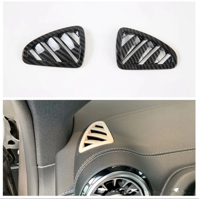 2Pcs Car Front Dashboard Air Outlet AC Cover Trim Sticker Chrome ABS For Mercedes Benz GLA 2020 Car Styling
2Pcs Car Front Dashboard Air Outlet AC Cover Trim Sticker Chrome ABS For Mercedes Benz GLA 2020 Car Styling