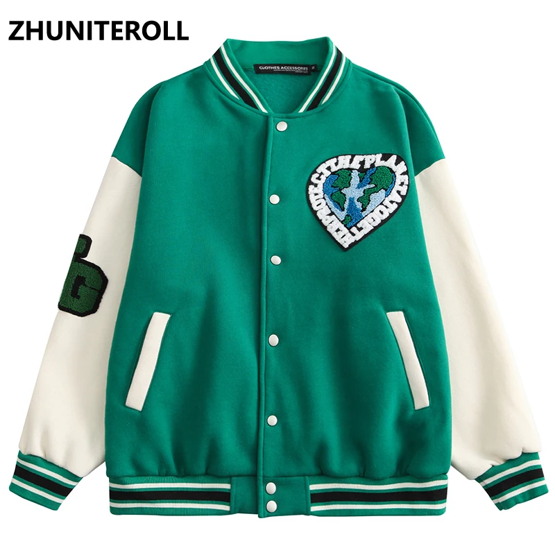 Fashion Towel Embroidery Block Jacket Men Harajuku Patchwork Bomber Baseball Coats Streetwear High Street Couple Tops Clothing
Fashion Towel Embroidery Block Jacket Men Harajuku Patchwork Bomber Baseball Coats Streetwear High Street Couple Tops Clothing