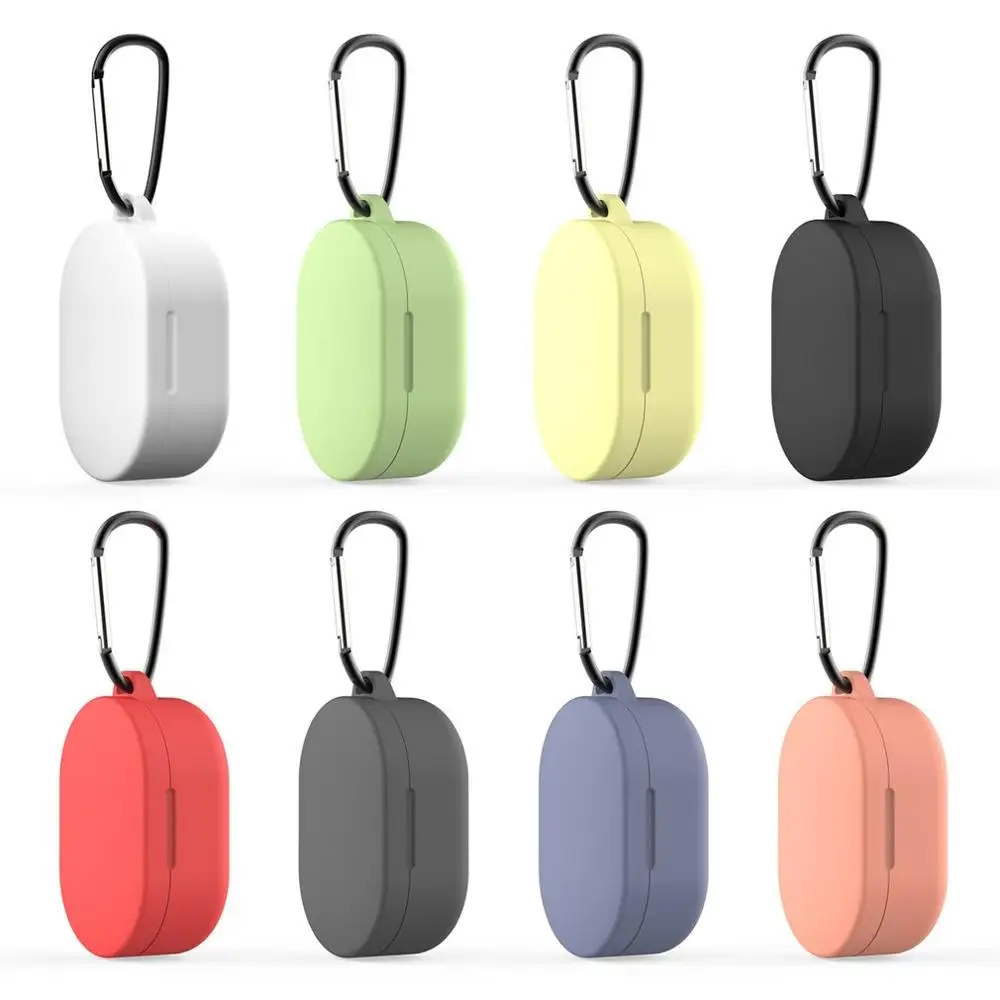 Силиконовые чехлы для Xiaomi Redmi Airdots мягкий чехол из ТПУ airdots Защитные Чехлы Coque Funda