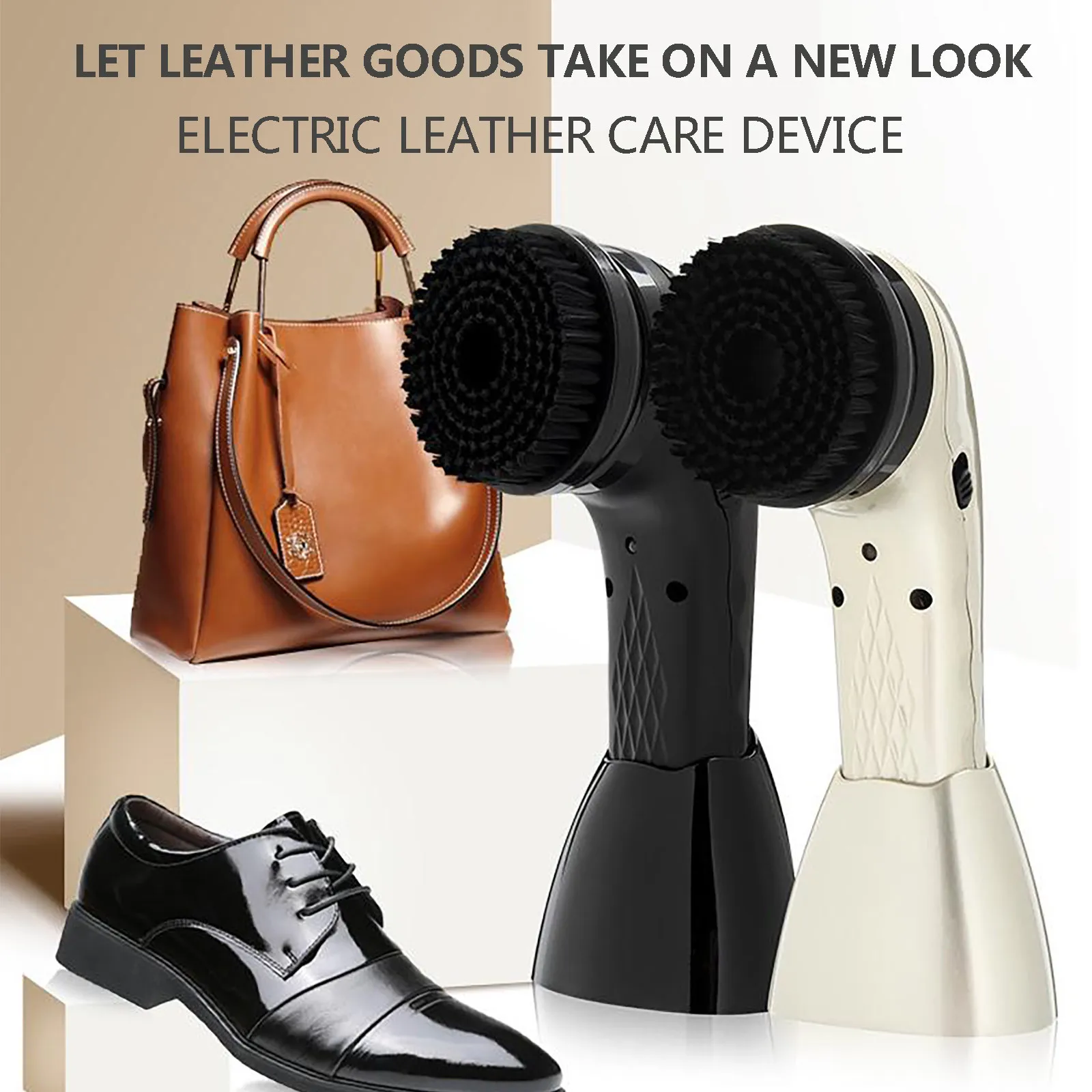 Electric Shoe Brush Polisher Portable Handheld Scrubber With Storage Box Shoes Cleaning Brush Kit For Leather Bags Clothes#db4
Electric Shoe Brush Polisher Portable Handheld Scrubber With Storage Box Shoes Cleaning Brush Kit For Leather Bags Clothes#db4