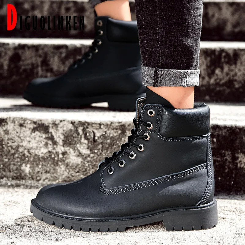 2020 Leather Boots Men Fashion Waterproof Winter Boots Men Ankle Casual Comfort Lace Up Outdoor Men Shoes Big Size Motorcycle
2020 Leather Boots Men Fashion Waterproof Winter Boots Men Ankle Casual Comfort Lace Up Outdoor Men Shoes Big Size Motorcycle