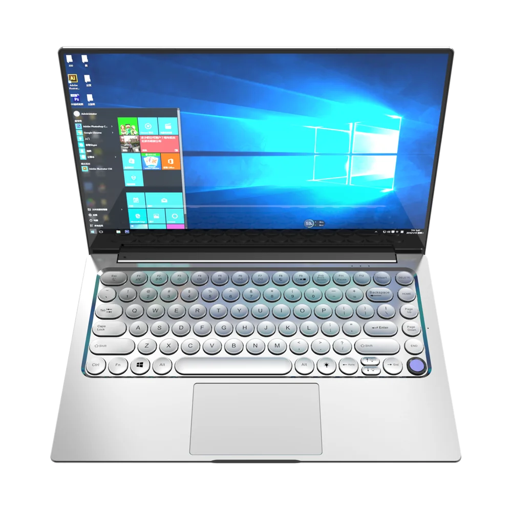 Ноутбук с 14 дюймовым дисплеем Win10 i7 N145 Intel 6500U 8 Гб 128/256/512 SSD разблокировка по