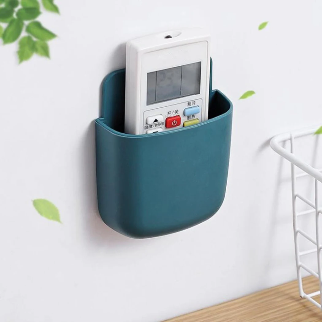Wall-mounted Holder TV Air Conditioner Remote Control Storage Box Bracket Mobile Phone Storage Rack for Glass Tiles Wood Panels
Wall-mounted Holder TV Air Conditioner Remote Control Storage Box Bracket Mobile Phone Storage Rack for Glass Tiles Wood Panels