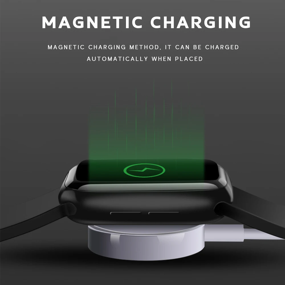 Portable Wireless Charger for IWatch 6 SE 5 4 Magnetic Charging Dock Station USB Cable Apple Watch Series 3 2 1 | Электроника