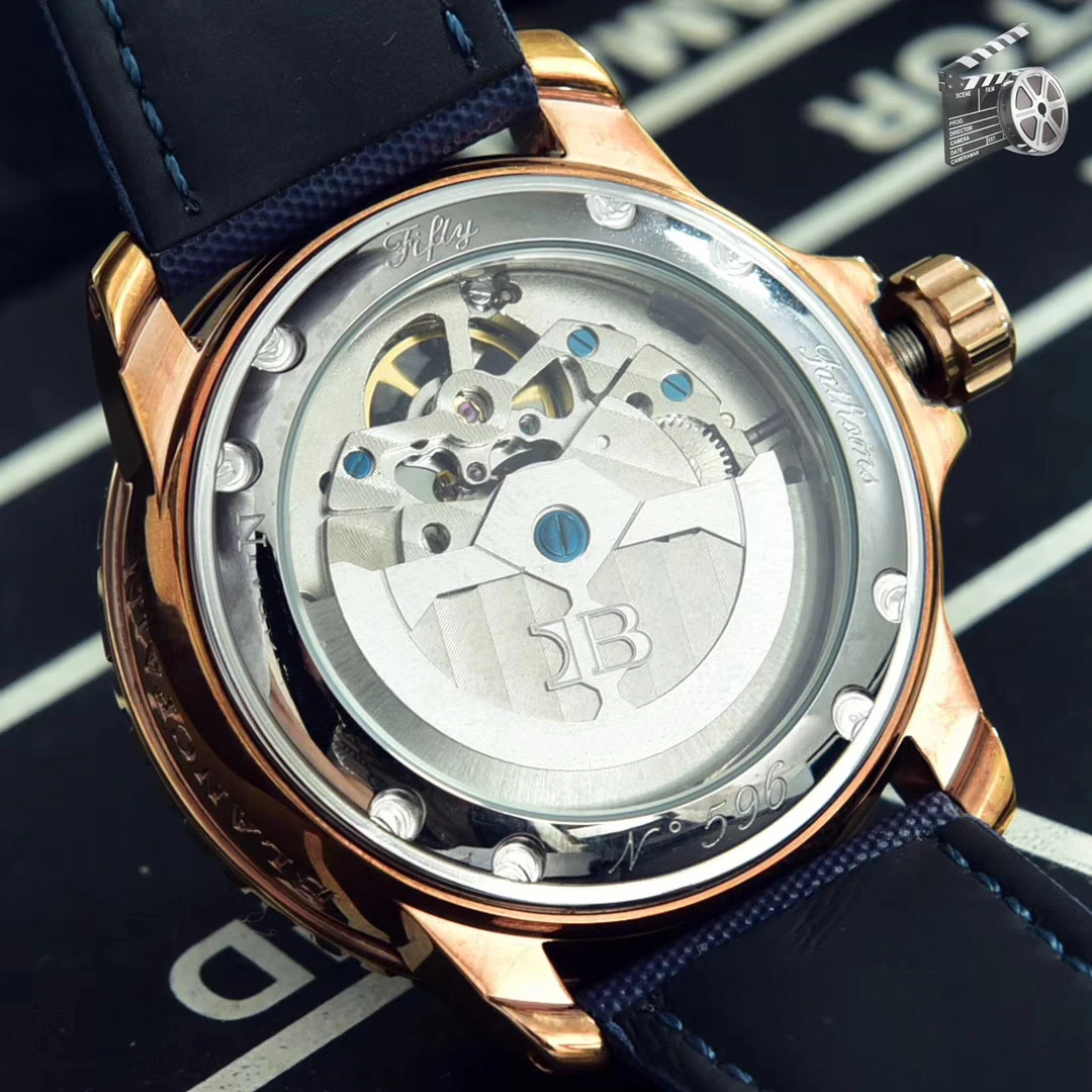 Classic New Men Stainless Steel Sapphire Watch Japanese Automatic Mechanical Ceramic Bezel Green Canvas Leather Tourbillion
Classic New Men Stainless Steel Sapphire Watch Japanese Automatic Mechanical Ceramic Bezel Green Canvas Leather Tourbillion