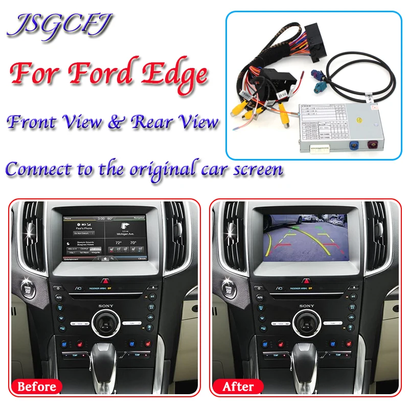 Rear Front BackUp Camera Module Decoder For Ford Edge 2015~2021 Interface System Original Car Screen Display Upgrade CAM Adapter
Rear Front BackUp Camera Module Decoder For Ford Edge 2015~2021 Interface System Original Car Screen Display Upgrade CAM Adapter