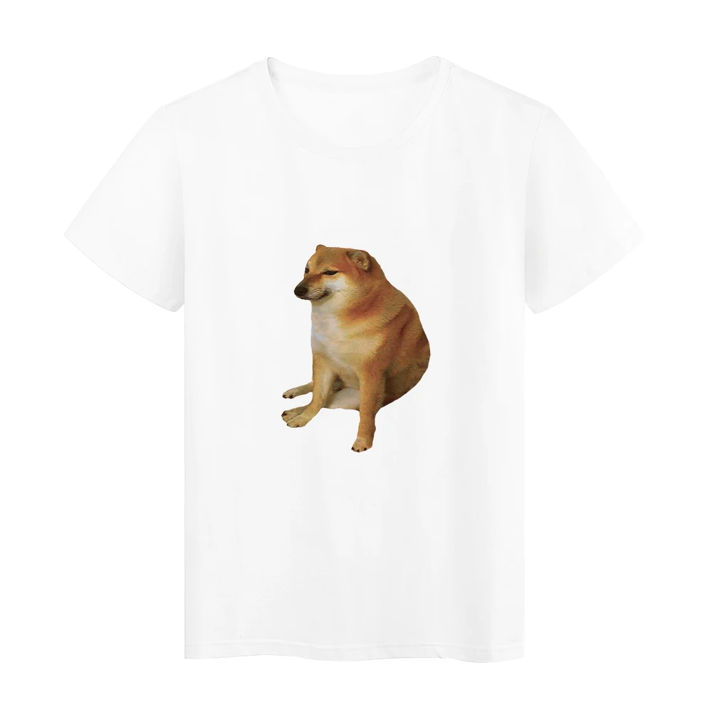 Funny Design T-shirt Dog Printed Women Crewneck Tops Tumblr Sumer Casual T Shirt Cute Shiba Inu Animal Graphic Female Plus Size
Funny Design T-shirt Dog Printed Women Crewneck Tops Tumblr Sumer Casual T Shirt Cute Shiba Inu Animal Graphic Female Plus Size