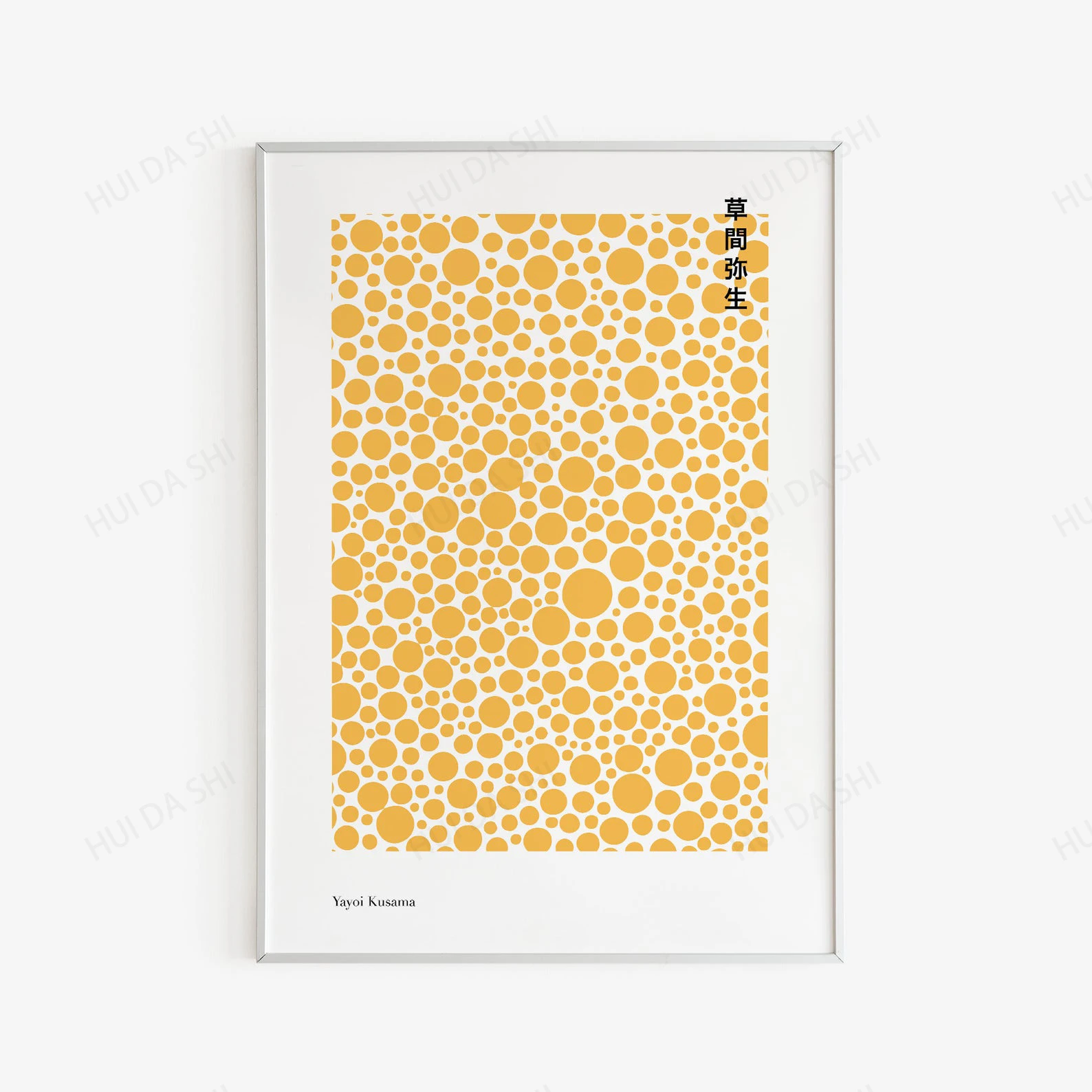 Yayoi Kusama-Dots-мягкий желтый выставочный плакат-высокое качество печати-японское искусство
Yayoi Kusama-Dots-мягкий желтый выставочный плакат-высокое качество печати-японское искусство